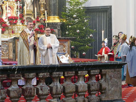 Diözesale Aussendung der Sternsinger im Hohen Dom zu Fulda (Foto:Karl-Franz Thiede)